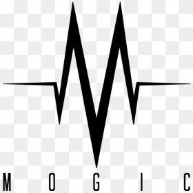 Audio Waves, In The Shape Of An "m - Audio Wave Logo Png, Transparent Png - wave shape png