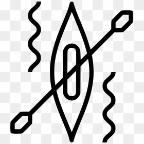 Kayak On River - Icon, HD Png Download - river icon png