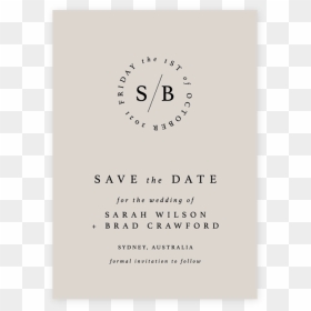 Circle Of Love, Black On Stone - Wall Clock, HD Png Download - save the date stamp png