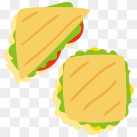 Panini Hamburger Club Sandwich Submarine Sandwich Fast - Sandwich Png Vector Top View, Transparent Png - club sandwich png