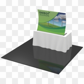 Table Top Wave Shape Design 1 Trade Show Display - Architecture, HD Png Download - wave shape png