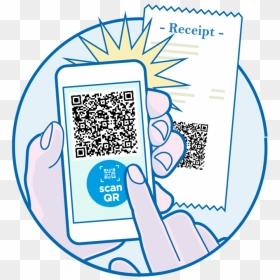 Receipt Scan Illustration, HD Png Download - save the date stamp png