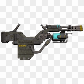 Nukapedia The Vault - Fallout Plasma Rifle Art, HD Png Download - pointing gun png