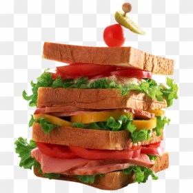 Sandwich Png Big , Png Download - Огромный Бутерброд, Transparent Png - club sandwich png