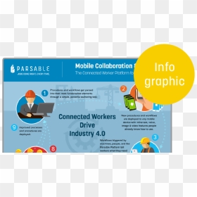 Transparent Collaboration Icon Png - Industry 4.0 Connected Worker, Png Download - collaboration icon png