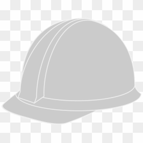 Hard Hat Helmet White Equipment Safe Headgear White- - Clipart White Hard Hat Png, Transparent Png - hard hat icon png