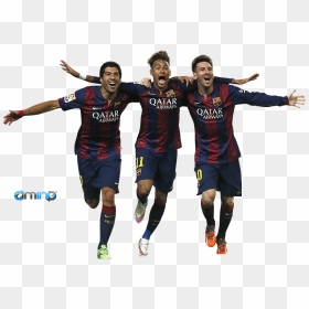Messi Neymar Suarez Png - Barcelona Fc Messi Neymar Suarez, Transparent Png - luis suarez png