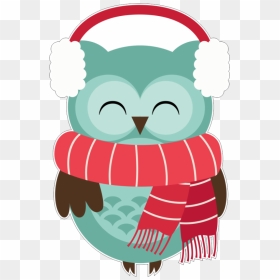Christmas Day Clipart Christmas Day Santa Claus Sticker - Christmas Owl No Background, HD Png Download - papai noel png