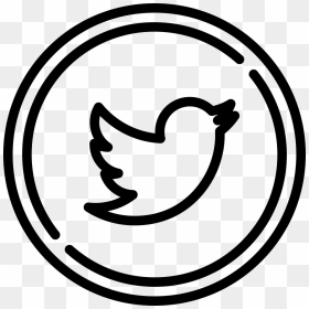 Twitter - White Twitter Icon Transparent, HD Png Download - black twitter png