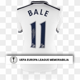 Gareth Bale Official Uefa Europa League Signed Tottenham - Sports Jersey, HD Png Download - bale png