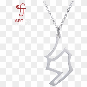 Fartlek Jewelry Dempsey 10k Route Necklace - Locket, HD Png Download - locket png