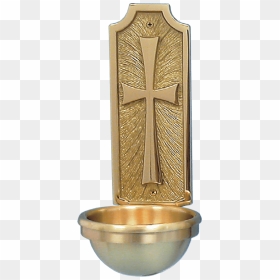 Cast Bronze Holy Water Font Gift Image - Holy Water Font Png, Transparent Png - holy water png