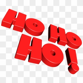Ho Ho Ho Png 4 » Png Image - Ho Ho Ho Comment Transparent, Png Download - papai noel png