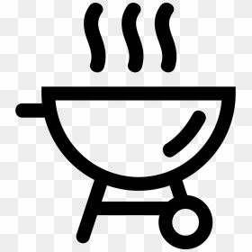 Barbecued Rib Clipart Black And White Png Jpg Library - Icono Bbq Png, Transparent Png - bbq icon png
