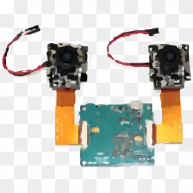 Both Eyes Iris Photography Camera Module - Electrical Connector, HD Png Download - camera iris png