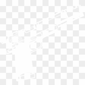 White Gun Transparent Background, HD Png Download - pointing gun png