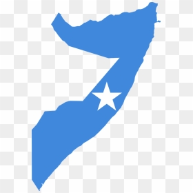 Somalia Flag On Country, HD Png Download - geography png