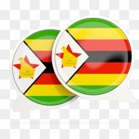 Round Chat Icon - Zimbabwe Flag, HD Png Download - chat icons png