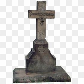 Tombstone, Gravestone Png - Cemetary Cross Png, Transparent Png - grave digger png