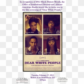 Dwpfeb17poster - Dear White People 2014, HD Png Download - african american people png