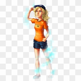 Annabeth Chase Becoming Invisible Apollo Percy Jackson, - Percy Jackson Annabeth Chase Fanart, HD Png Download - percy jackson png