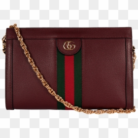 Gucci Burgundy Bag, HD Png Download - gucci bag png