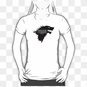 Winter Is Coming T-shirt, HD Png Download - winter is coming png