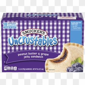 Strawberry Uncrustables, HD Png Download - club sandwich png