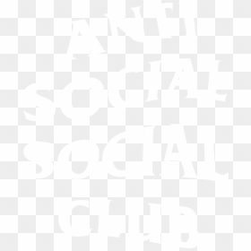 Anti Social Social Club Png, Transparent Png - anti social social club logo png