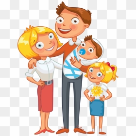 Transparent Family Day Cartoon People Finger For Happy - Free Illustration Funny Family, HD Png Download - family cartoon png