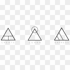 Create Learn Express - Triangle, HD Png Download - alchemy png