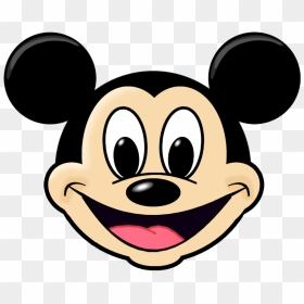 Mickey Mouse Minnie Mouse Oswald The Lucky Rabbit Clip - Mickey Mouse Vector Head, HD Png Download - minnie mouse face png