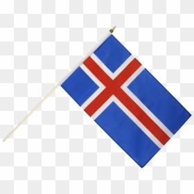 Iceland Hand Waving Flag - Iceland Flag Transparent, HD Png Download - iceland flag png
