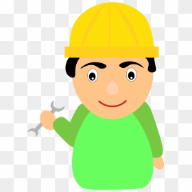 Cartoon, HD Png Download - hard hat icon png