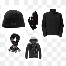 Winter Gear Collage - Winter Clothes Png, Transparent Png - winter is coming png