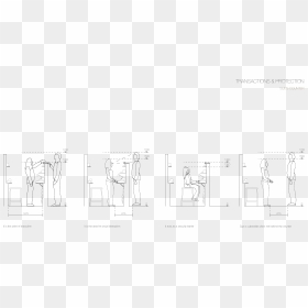 Human Scale Workspace Study Jamie Strong - Architectural Human Scale Study, HD Png Download - human scale png