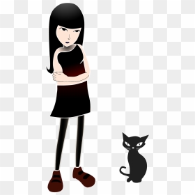 Cartoon, HD Png Download - cat girl png