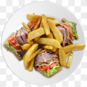 French Fries, HD Png Download - club sandwich png