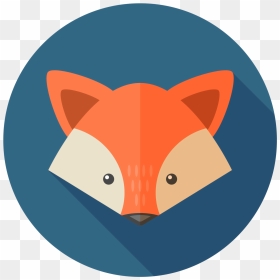 Transparent Fox Icon Png - Cartoon, Png Download - fox icon png
