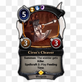 Eternal Card Game Wiki - Rimescale Draconus, HD Png Download - cleaver png