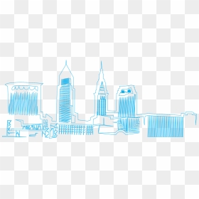 Cleveland , Png Download - Illustration, Transparent Png - cleveland skyline png