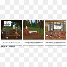 Scene From Gathering Blue, HD Png Download - grave digger png