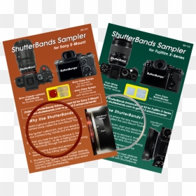New Shutterbands Samplers - Digital Slr, HD Png Download - camera iris png