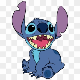Stitch Png Transparent Image - Cartoon Characters Color Blue, Png Download - stich png