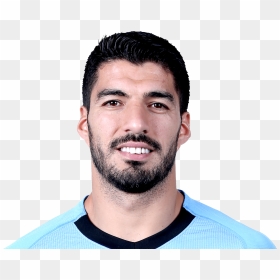 Short Hair Man Png, Transparent Png - luis suarez png