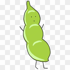 Peas Drawing Cute Clipart Free Download - Soybean Drawing, HD Png Download - flash running png
