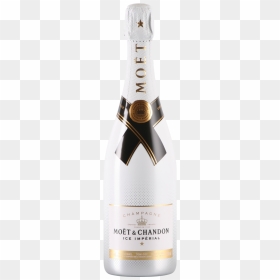Moet E Chandon Ice Imperial, HD Png Download - gold champagne bottle png