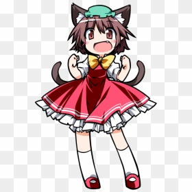 Chen Tpdp Render - Touhou Puppet Dance Performance Png, Transparent Png - chen png
