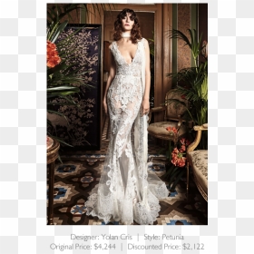 Petunia Dress Yolan Cris, HD Png Download - petunia png