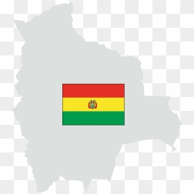 Indigenous Peoples In Bolivia Map, HD Png Download - bolivia flag png